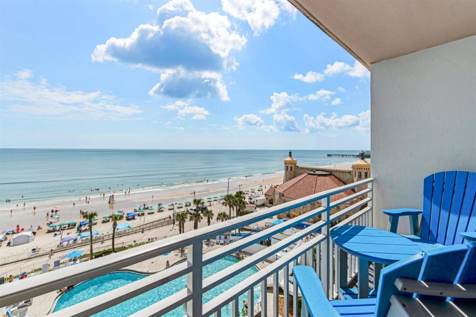Unit 707 Ocean Walk - 1 Bedroom Ocean Front Daytona Beach Exteriör bild