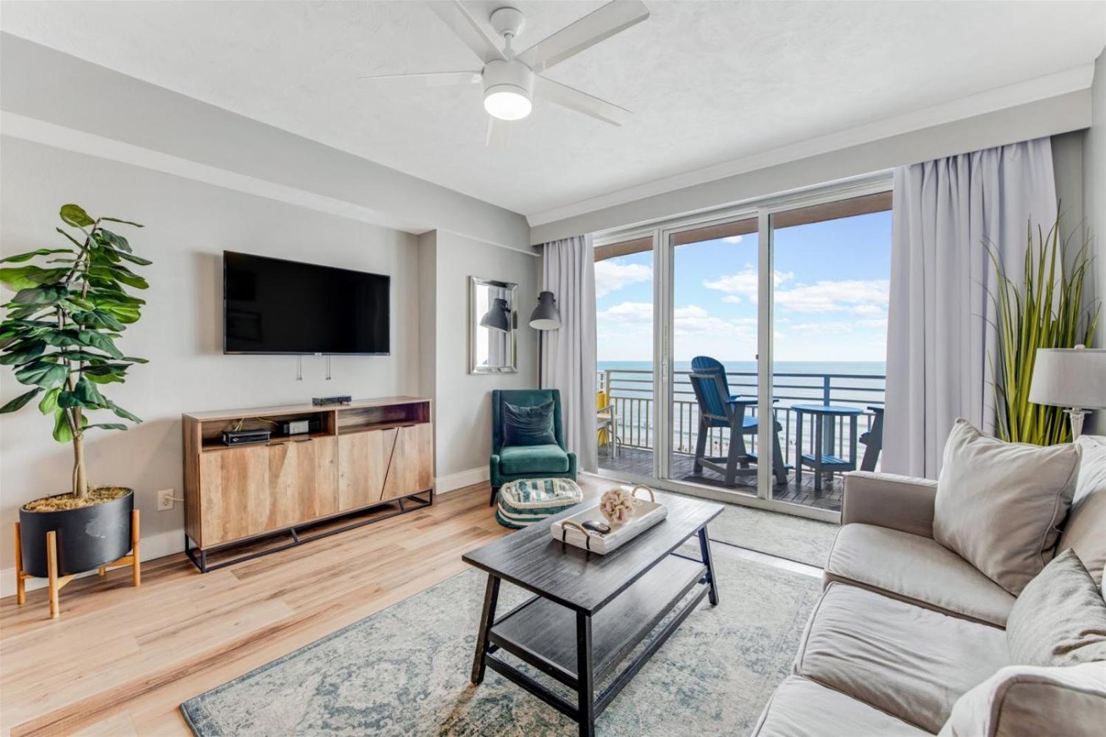 Unit 707 Ocean Walk - 1 Bedroom Ocean Front Daytona Beach Exteriör bild